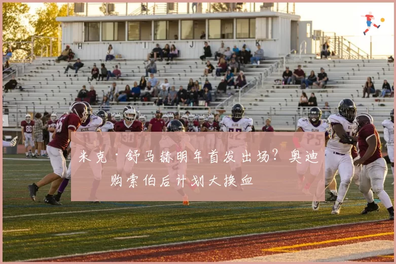 米克·舒马赫明年首发出场?奥迪收购索伯后计划大换血